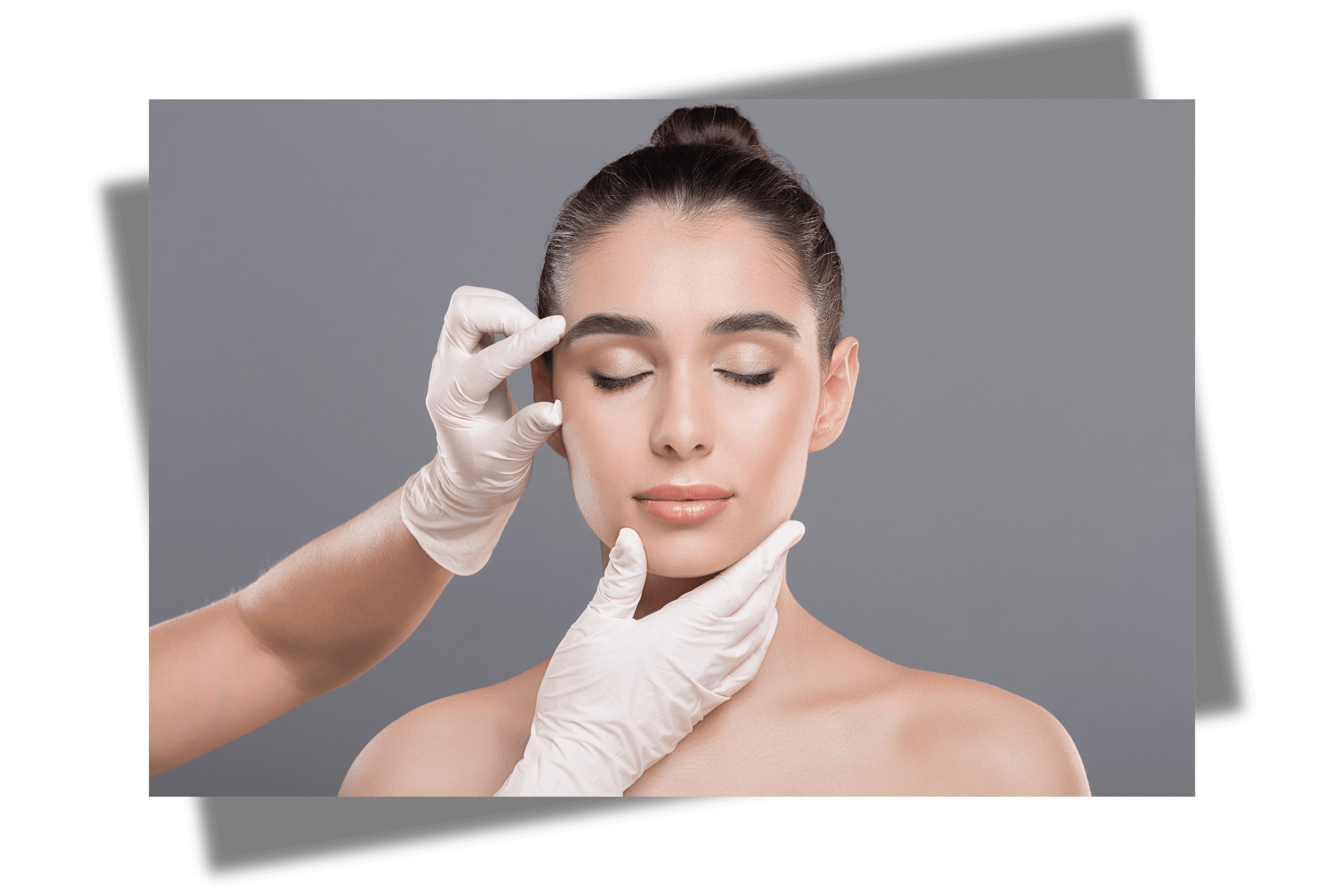 Elegant aesthetic treatment ambiance