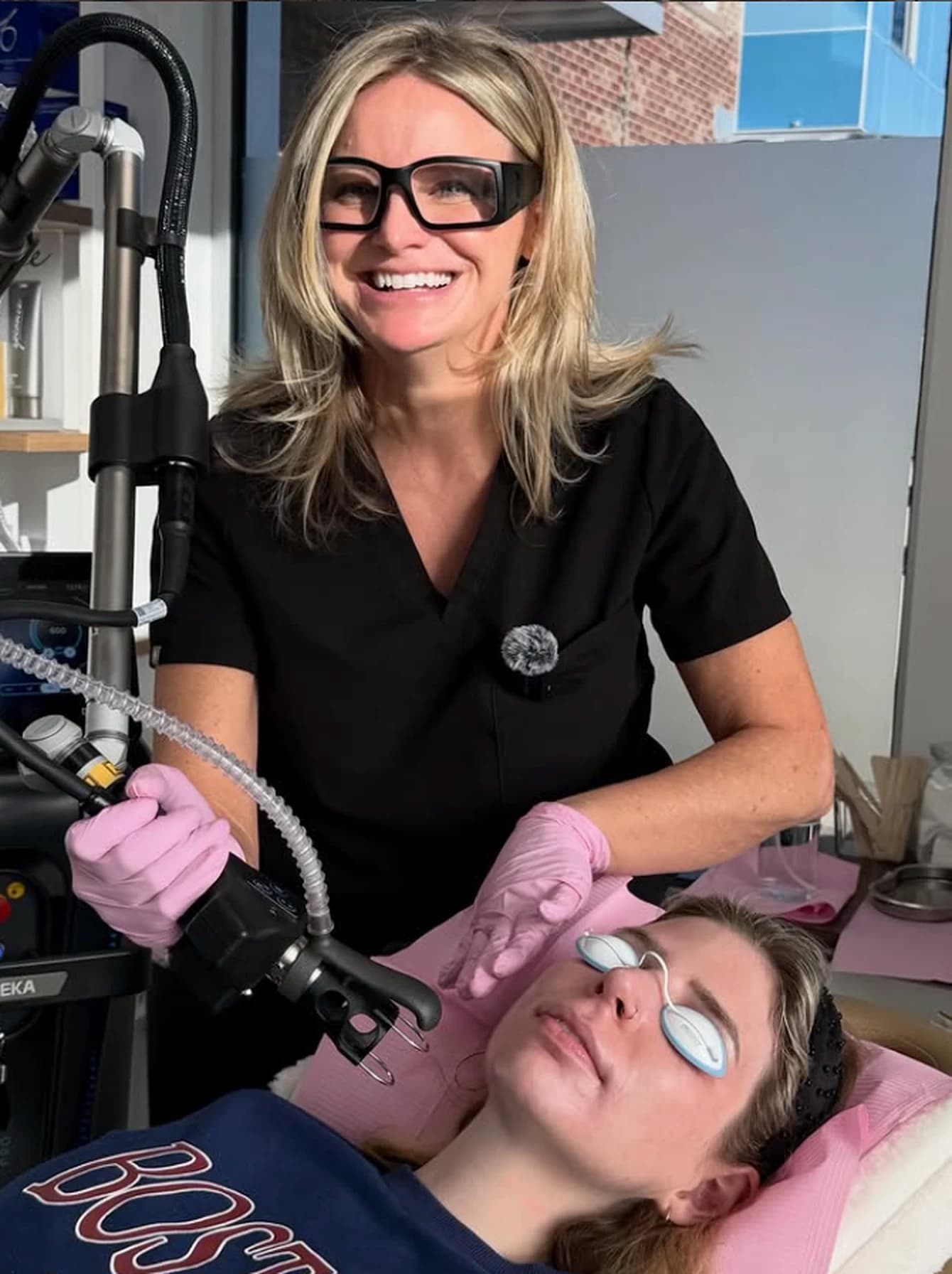 CoolPeel CO2 laser skin resurfacing treatment at MC Aesthetics in Yamhill County, Oregon