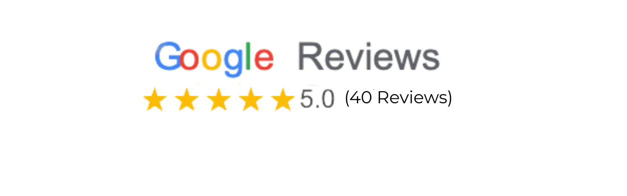 Google Reviews 5.0 Rating with 40 Reviews